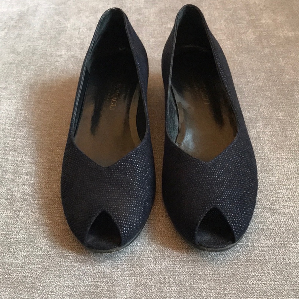 Bruno Magli Peep-toe Wedge